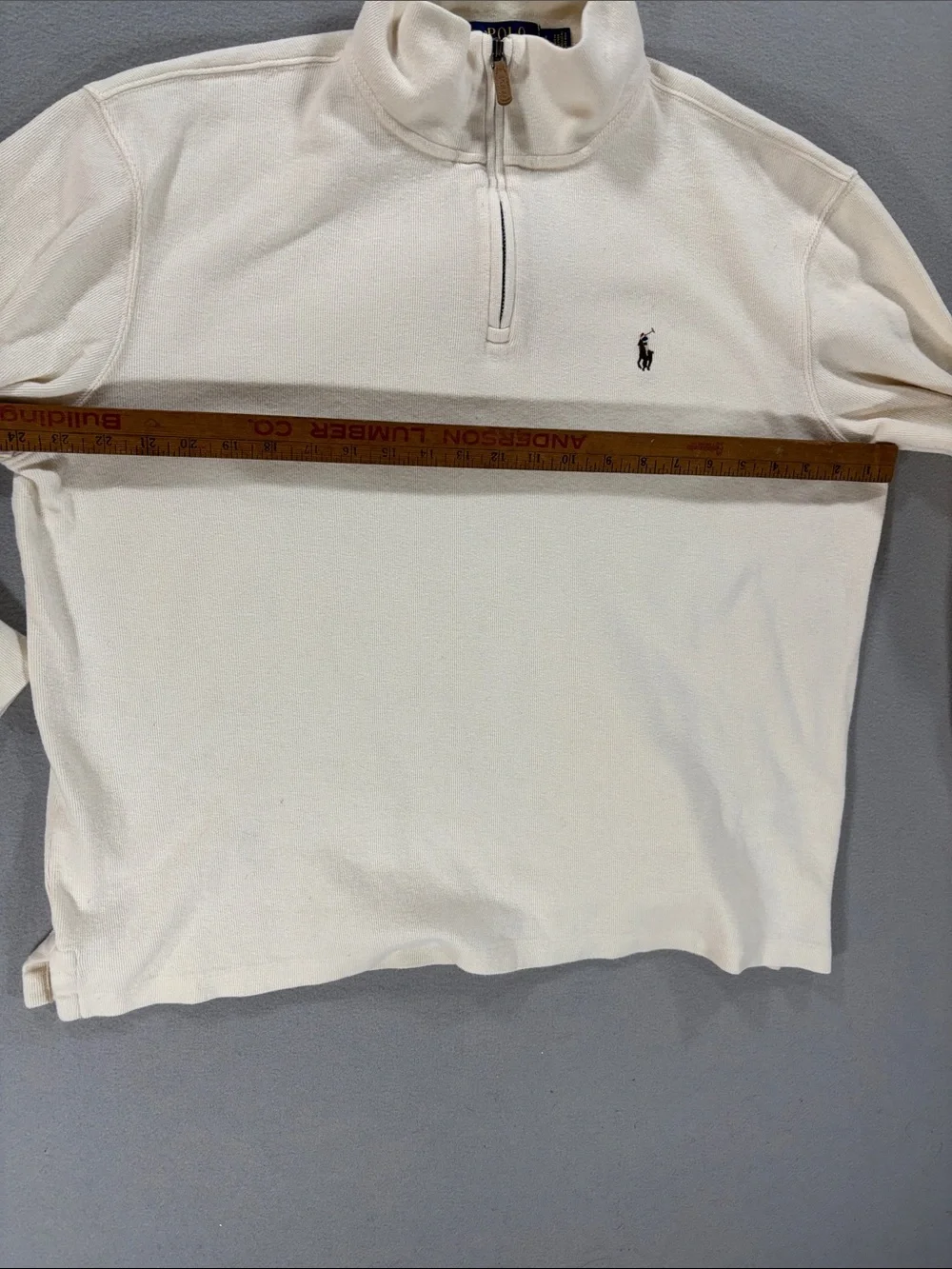 Polo Ralph Lauren light cream